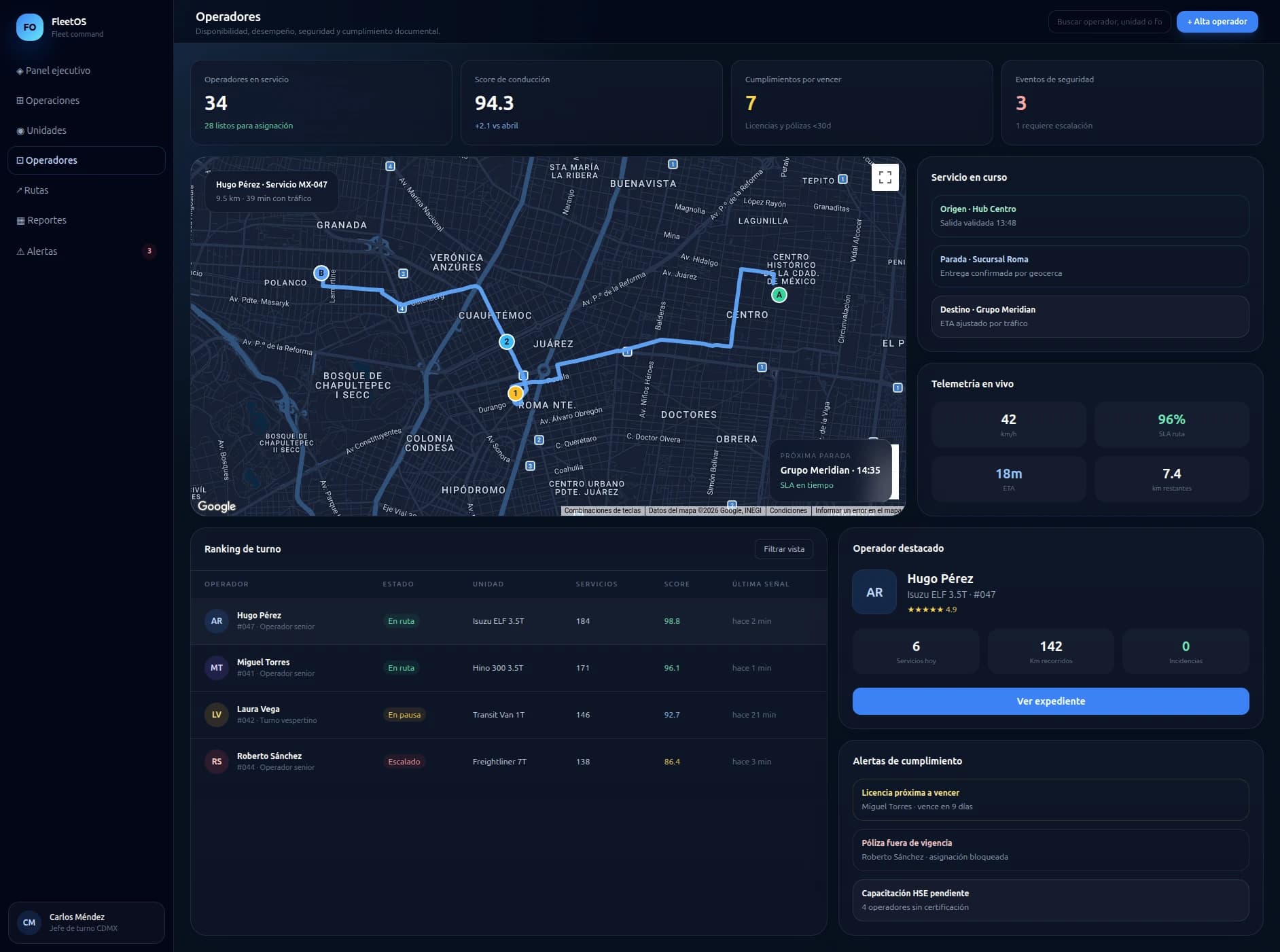 Fleet Management - solución 2