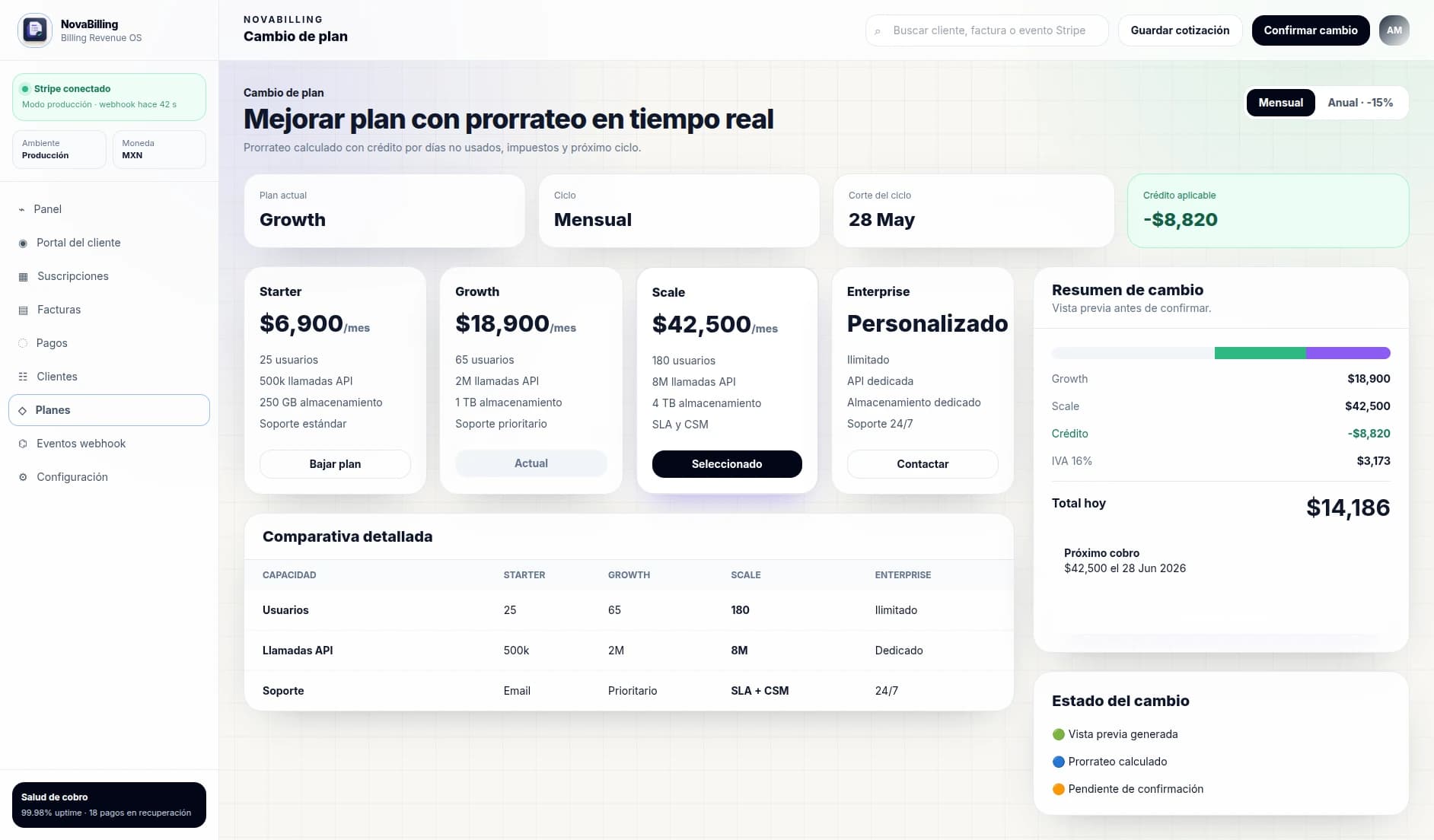 NovaBilling - solución 2